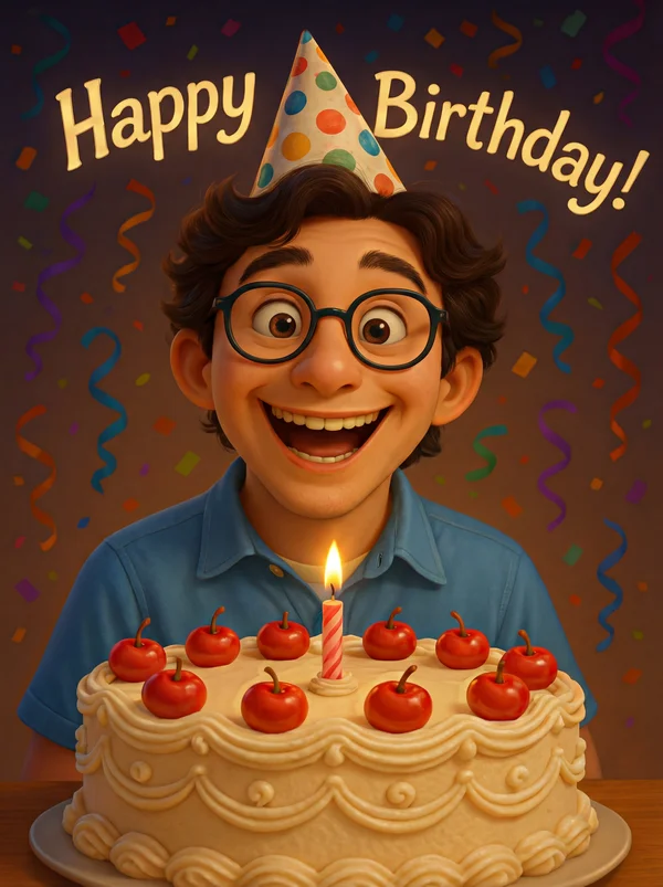 AI generated 3D cartoon avatar